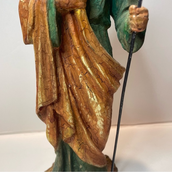 Department 56 Renaissance Nativity  Set 2 Pieces ~10” As Is! Please Read - Picture 9 of 16